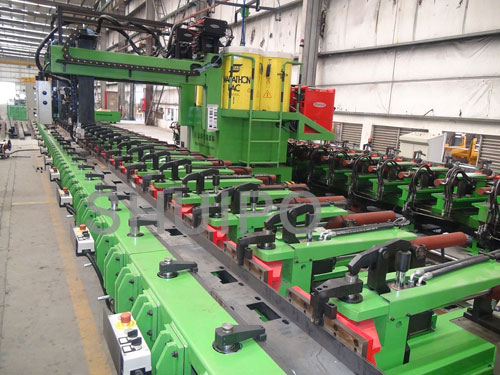 Cantilevered Stringer CNC Automatic Welding Machine