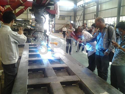 CNC Automatic Tipper Panel Welding Machine