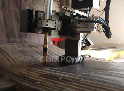 Inner seam Welding Machine for U shape Dumper