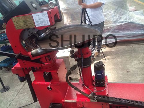  No Template Irrgeular Dished Head Folding Machine