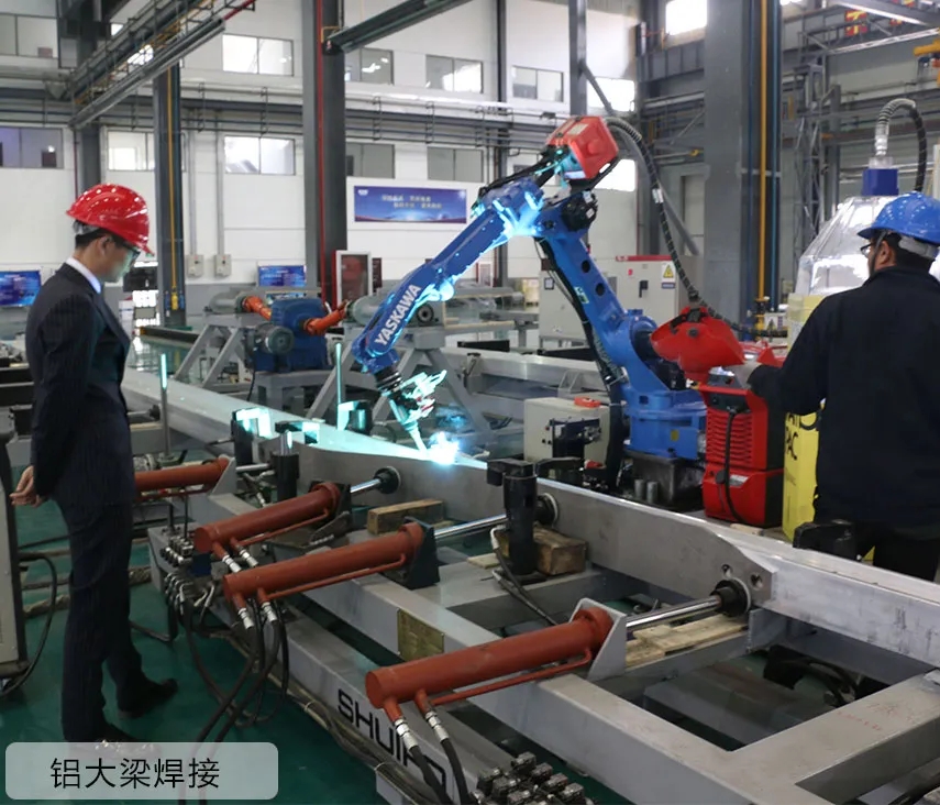 Aluminum alloy van production line