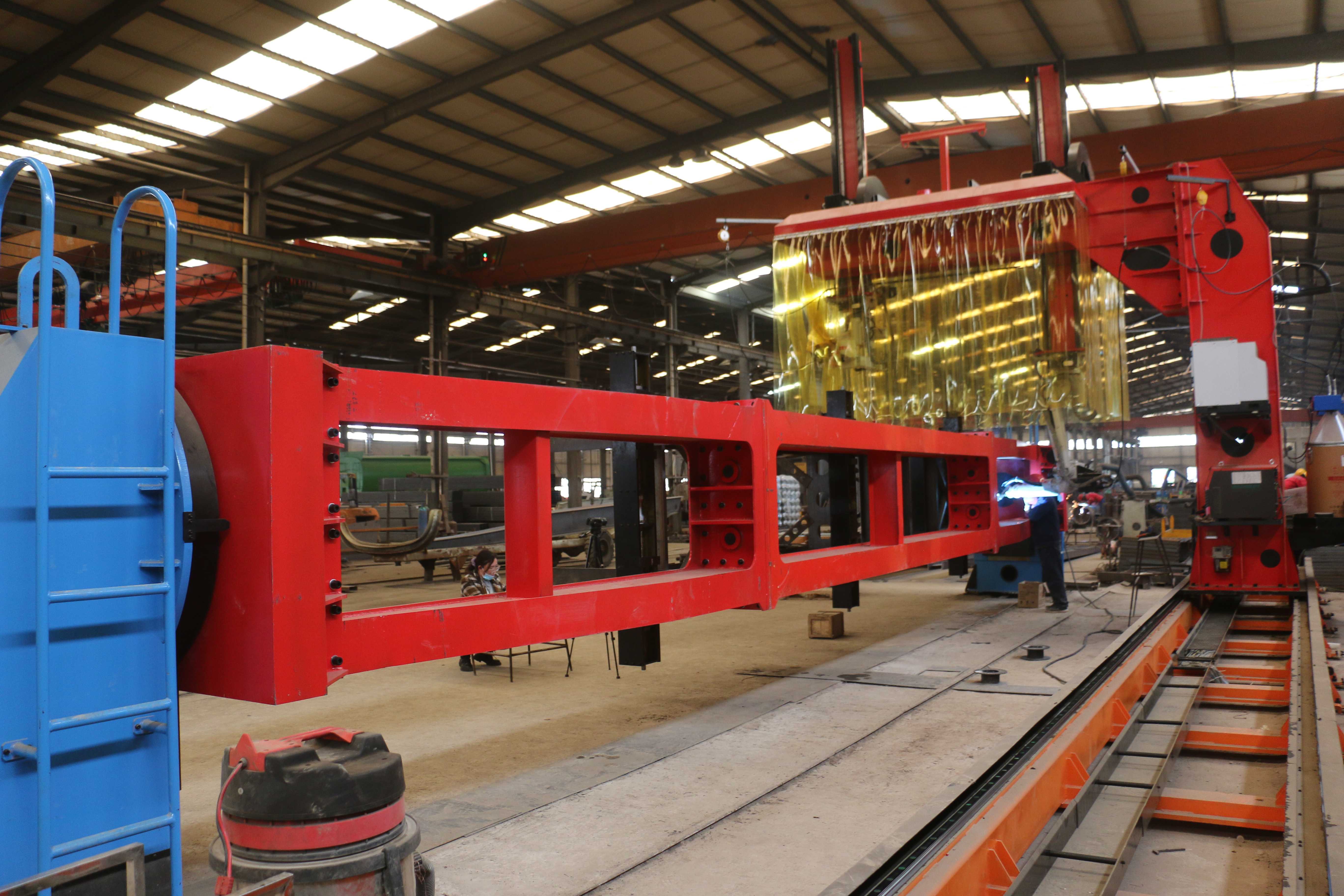 The frame welding robot
