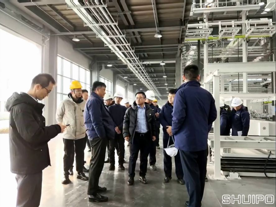 中联重科总公司到重庆视察水泊生产线18 中联重科总公司到重庆视察水泊生产线18